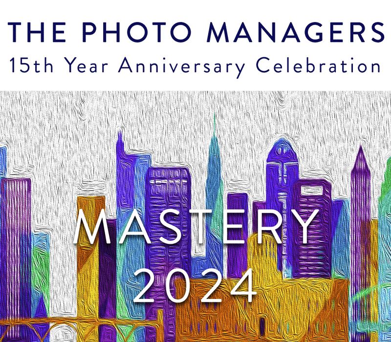 The Photo Managers 2024 conference graphic